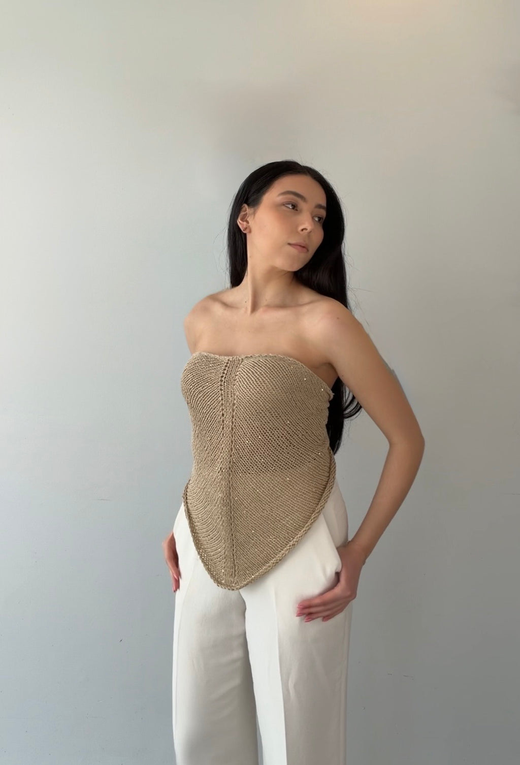 The Sparkly Summer Triangle Scarf