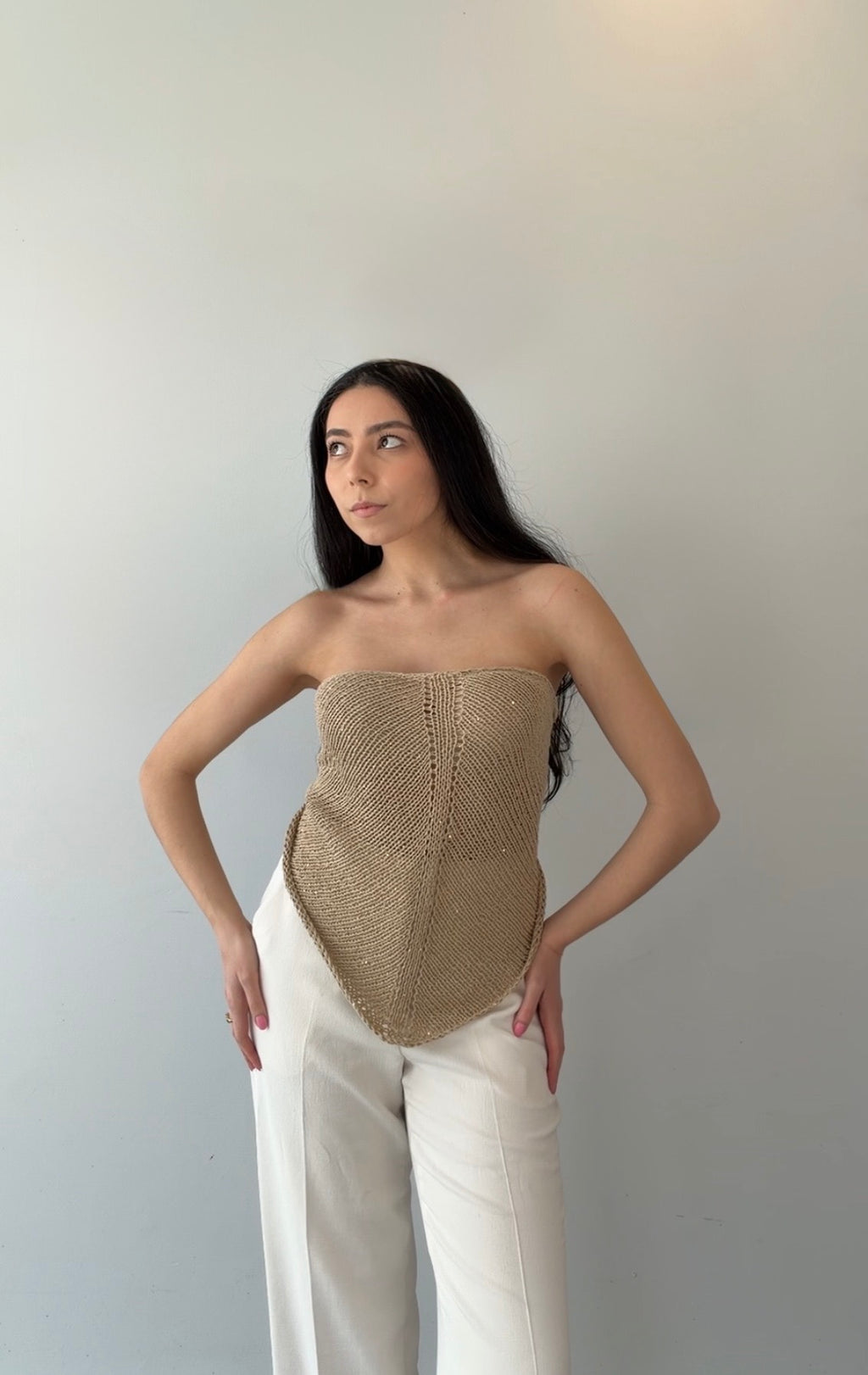 The Sparkly Summer Triangle Scarf